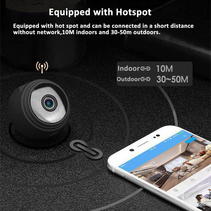 A9 1080P HD Mini Wireless WIFI IP Camera  DVR Night Vision Home Security